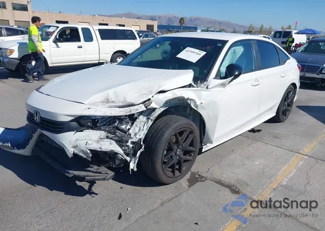 2022 Honda Civic Sport from USA, damaged, VIN 2HGFE2F53NH505268